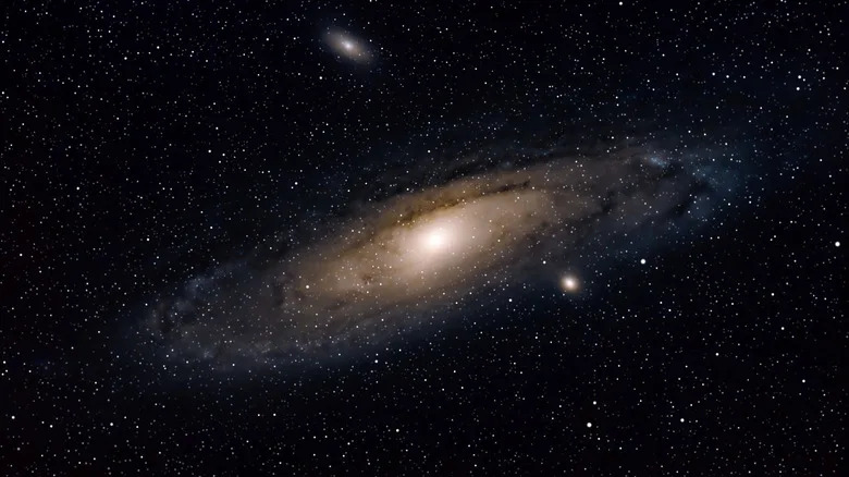 A galaxy in space