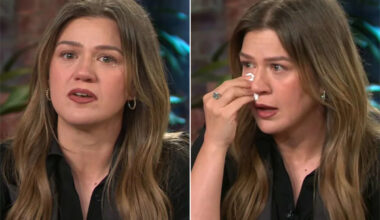 Kelly Clarkson breaks down in tears on talk show's season 7 premiere