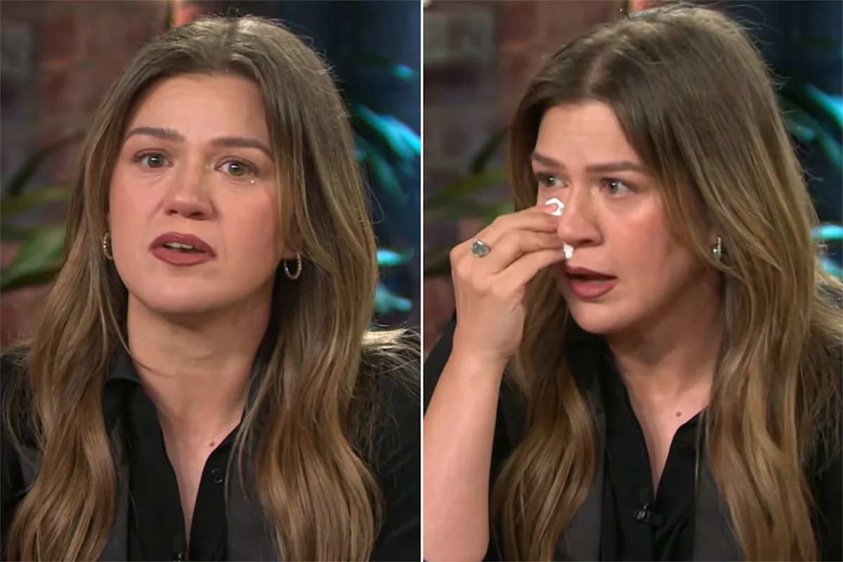 Kelly Clarkson breaks down in tears on talk show's season 7 premiere