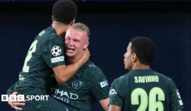 Haaland scores again as Man City end winless away run