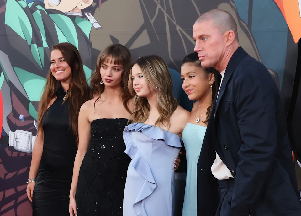 Inka and Channing made their red carpet debut last month when she attended the premiere for Demon Slayer: Infinity Castle in LA with his daughter Everly. Photo: Getty