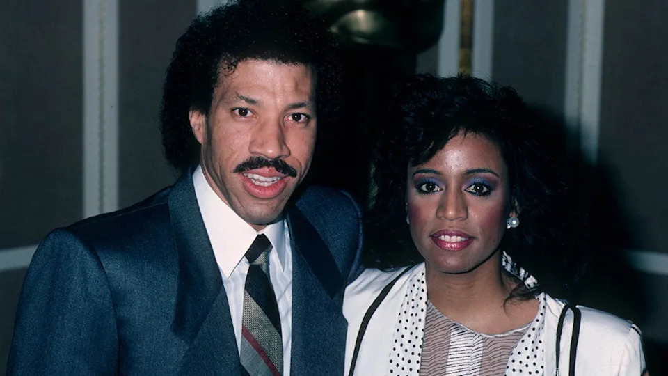 Lionel Richie with his ex-wife Brenda in 1986.