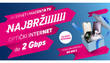 superfast optical internet, MagentaTV and gifts up to 400 euros