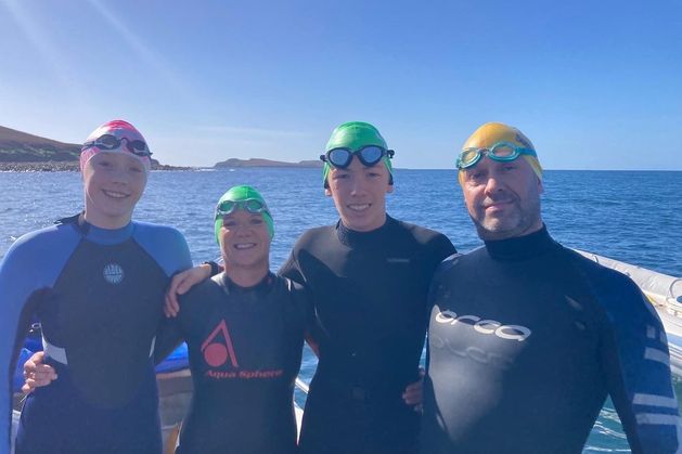 Wexford student raises over €4,000 with swim from Saltee Islands to Kilmore Quay