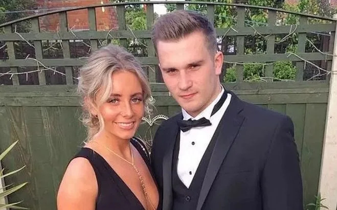 Tia Billinger and Oliver Davidson