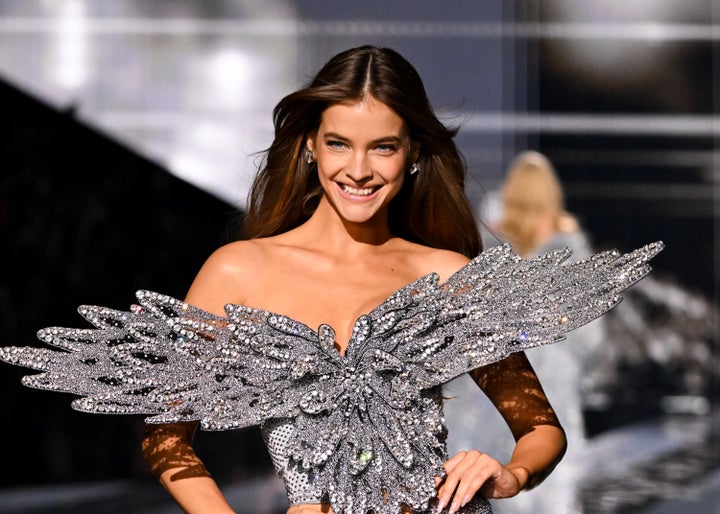 Barbara Palvin shines at the 2025 Victoria's Secret Fashion Show on Wednesday in New York, New York.
