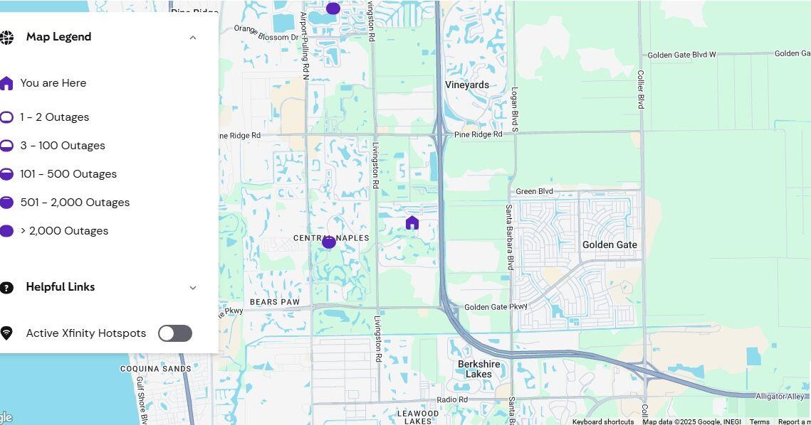 Naples Xfinity users face internet service disruption | Collier County