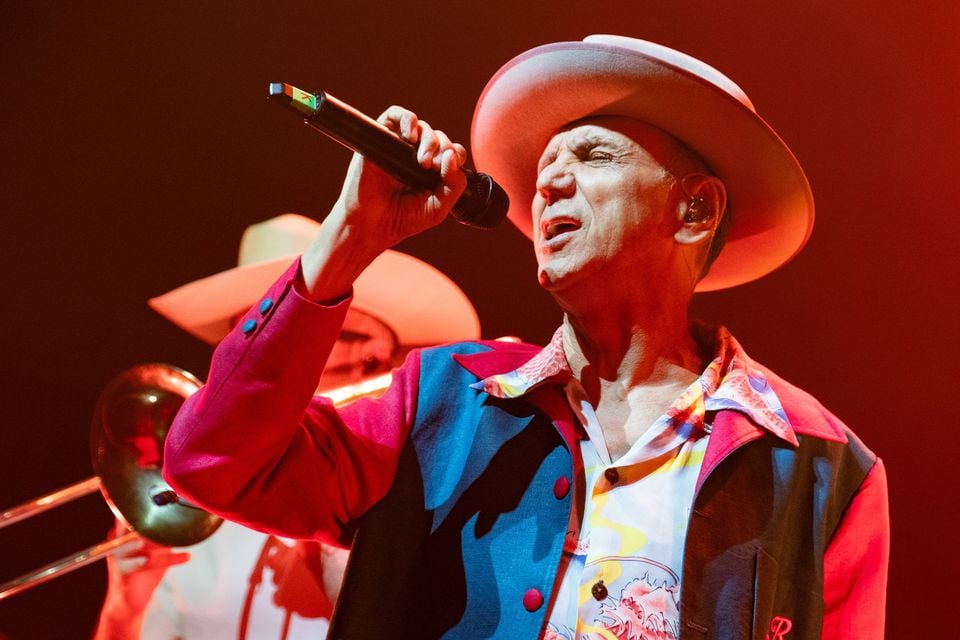 Kevin Rowland performing in London in June 2024 (Photo by Lorne Thomson/Redferns)