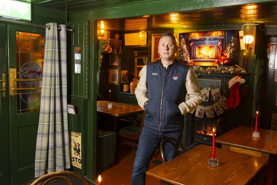 Paul Beehan, owner of the Lobster Pot restaurant in Carne, Co Wexford. Photo: Patrick Browne