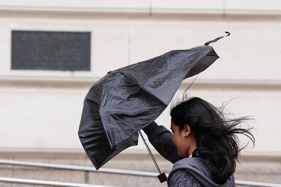 Storm Amy is expected to bring strong winds and heavy rain. Photo: PA