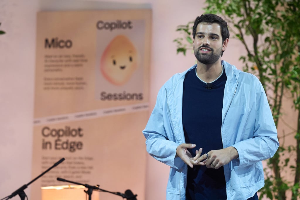 Jacob Andreou, corporate vice-president of product and growth for Microsoft AI. Photo: AP Jacob Andreou, corporate vice-president of product and growth for Microsoft AI. Photo: AP