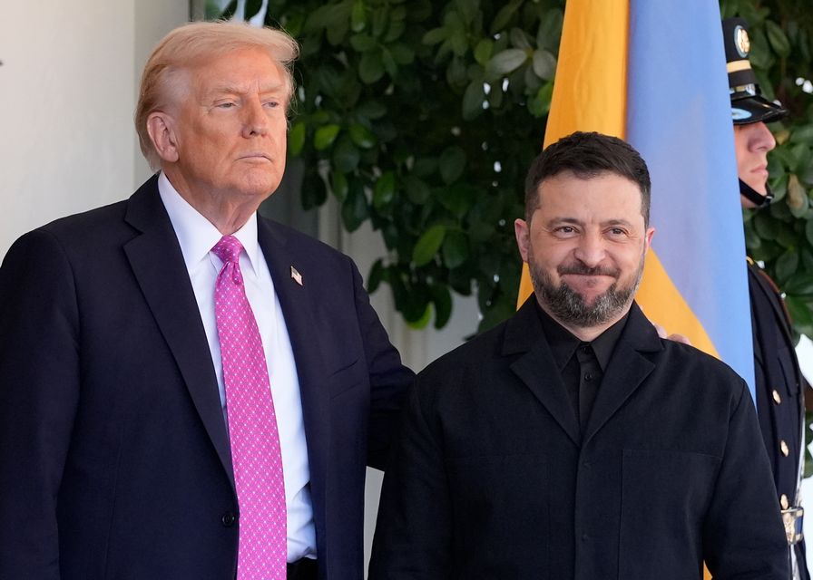 Donald Trump and Volodymyr Zelensky (Alex Brandon/AP)