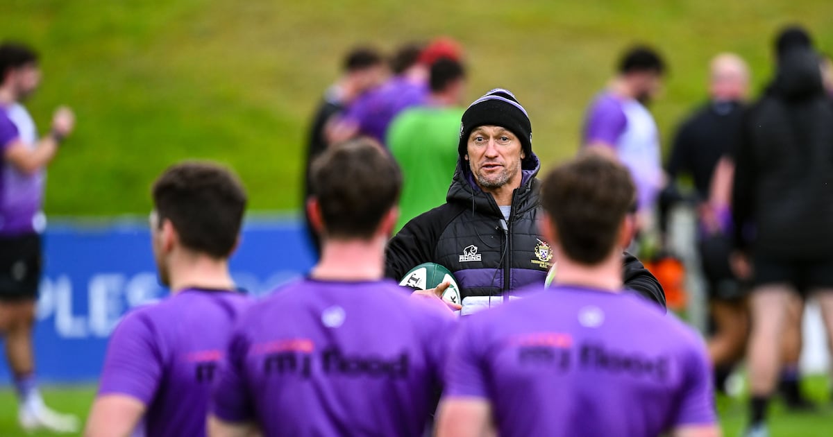 ‘I’m a coach that encourages guys to express themselves’ – The Irish Times