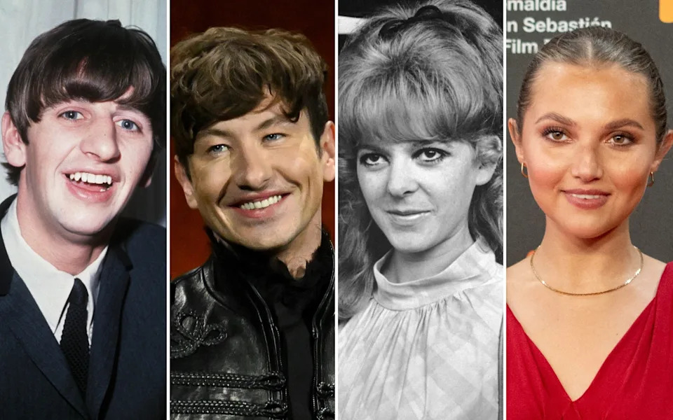 Ringo Starr, Barry Keoghan, Maureen Starkey and Mia McKenna-Bruce