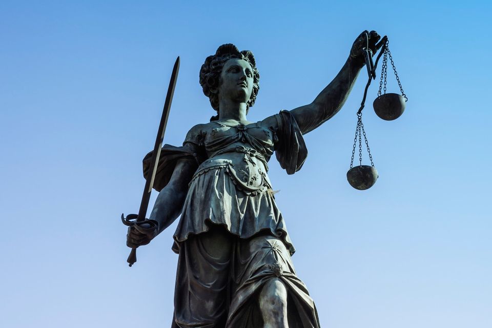 Statue of Lady Justice Photo: Getty.