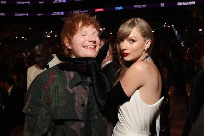 And just how much Julia has fawned over Taylor in light of Selena’s big day has raised eyebrows on social media, with Julia also detailing that she had a 10-minute conversation with the singer, who complimented her dress. 