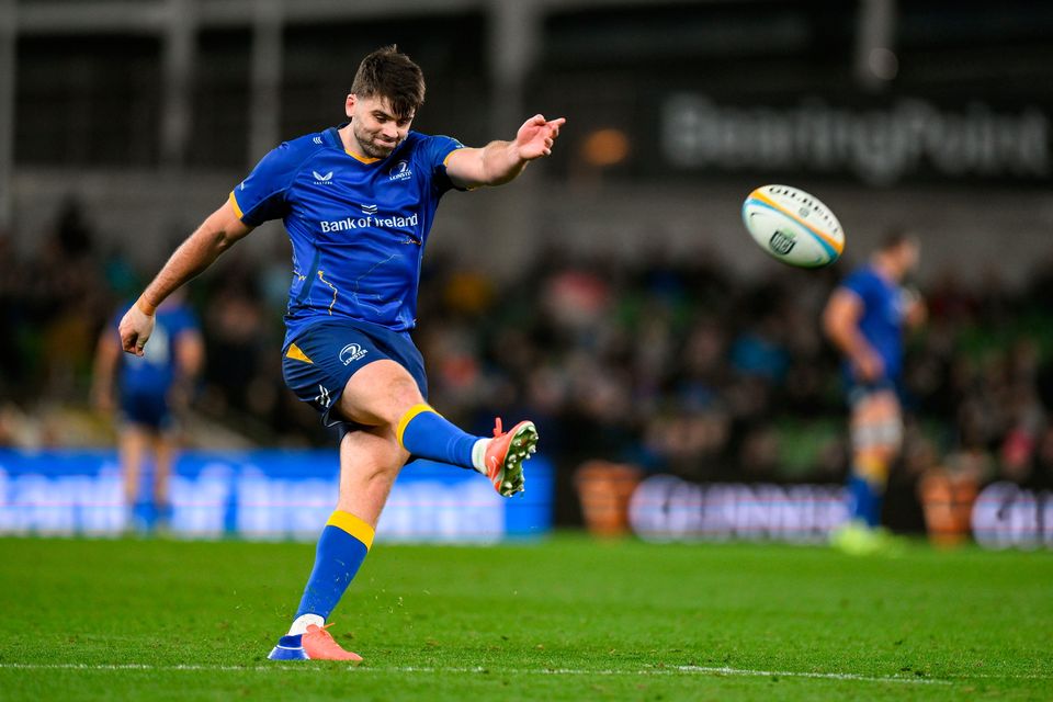 Don't rule out Harry Byrne for the No 10 jersey. Photo: Brendan Moran/Sportsfile