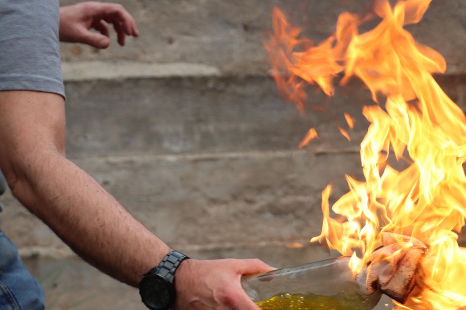 Petrol bomb. (Stock image) Credit: Getty Images