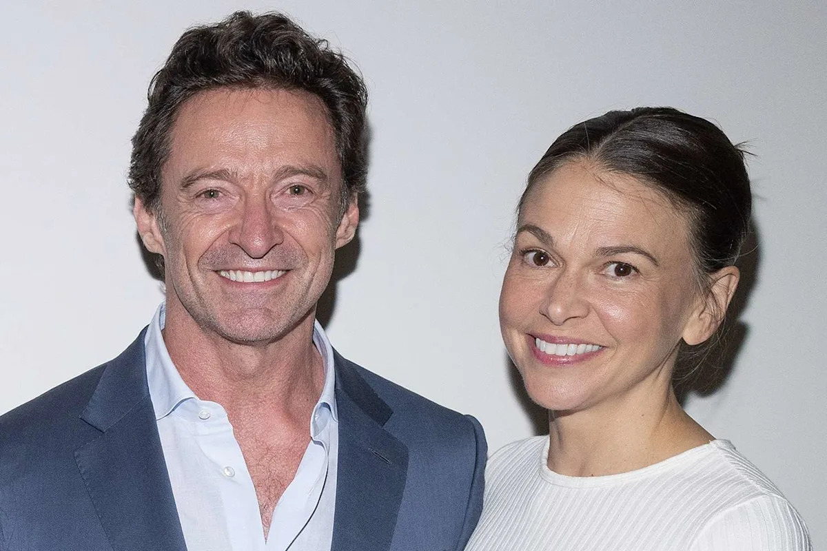 Hugh Jackman and Sutton Foster Pose for Rare Photo During N.Y.C. Date Night