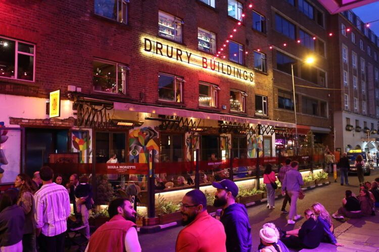 Drury Buildings restaurant in Dublin 2