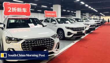 China’s car dealers feel life-threatening squeeze from price war, e-commerce rivals