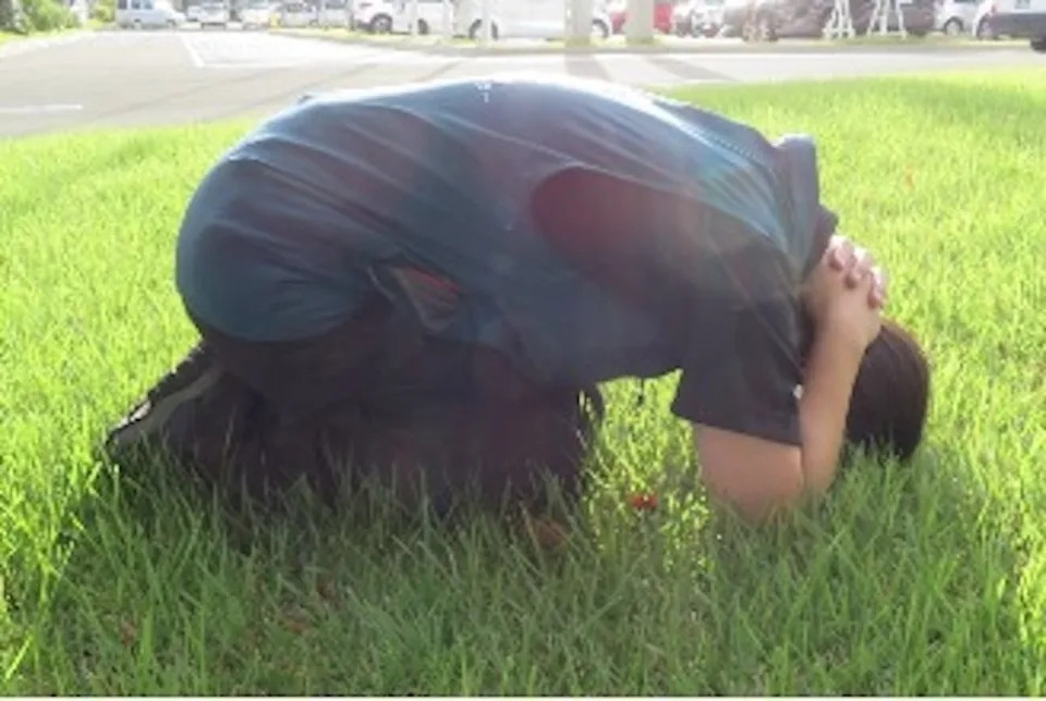 Lying face down when encountering a bear can prevent serious illness (Akita University)