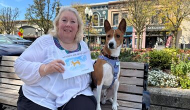 Downtown Plymouth inspires children's book featuring lost dog