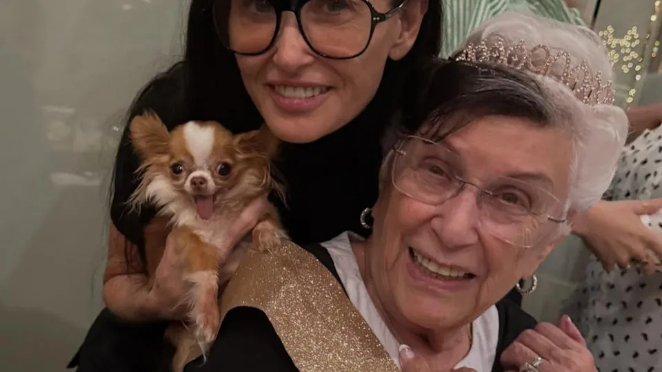 Marlene Willis Reunites With Son Bruce's Ex-Wife, Demi MooreInstagram