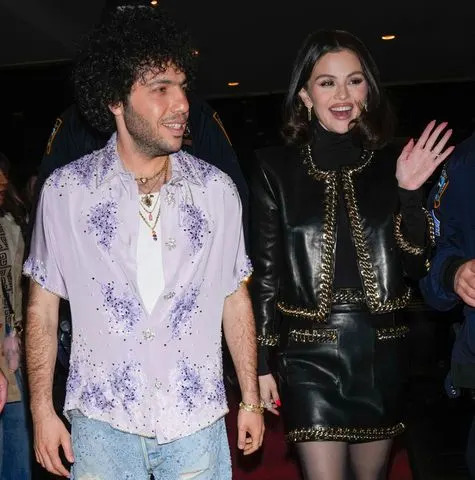 XNY/Getty Images Selena Gomez and Benny Blanco in New York City.