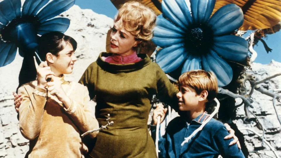 From left: Angela Cartwright, June Lockhart and Billy Mumy in "Lost in Space." - 20th Century Fox Film Corp./Courtesy Everett Collection
