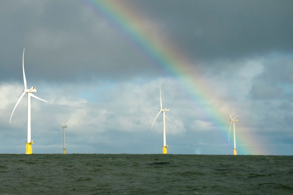 Around 45pc of Ireland's electricity generation comes from renewables. Photo: PA