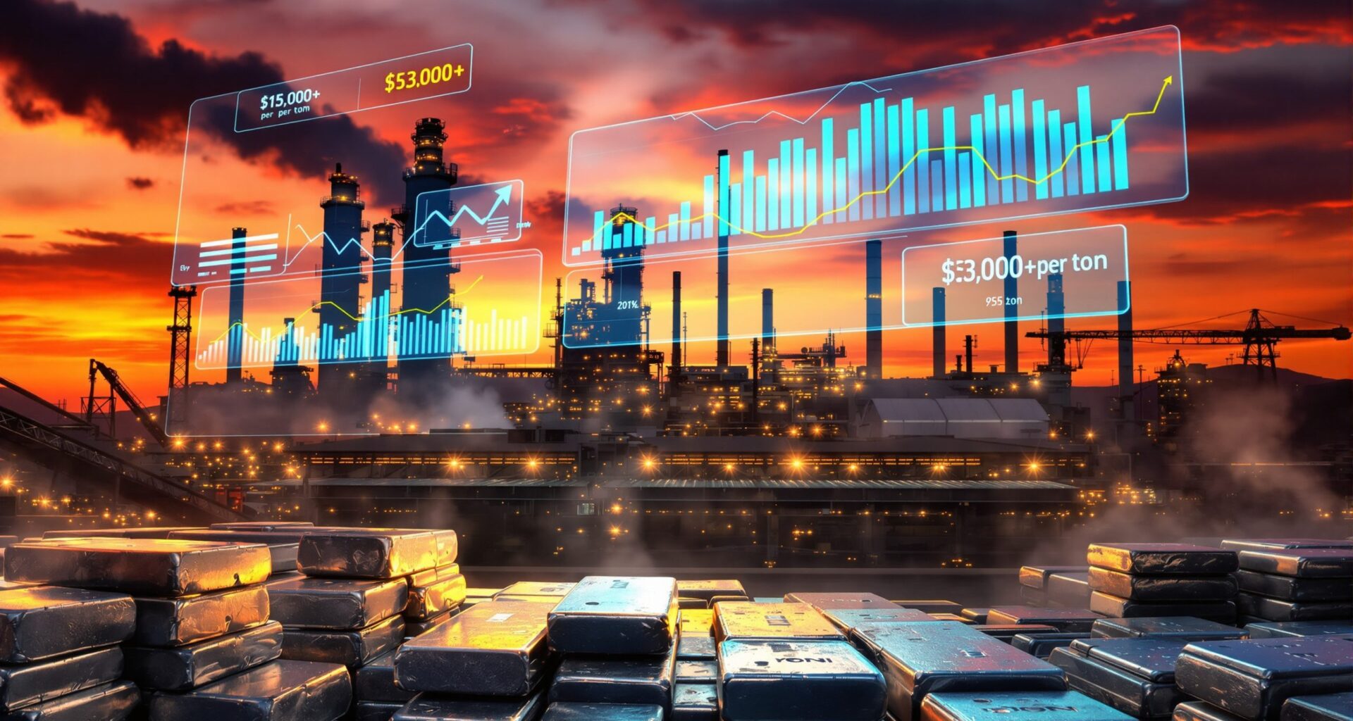 Zinc supply squeeze: rising industrial costs.