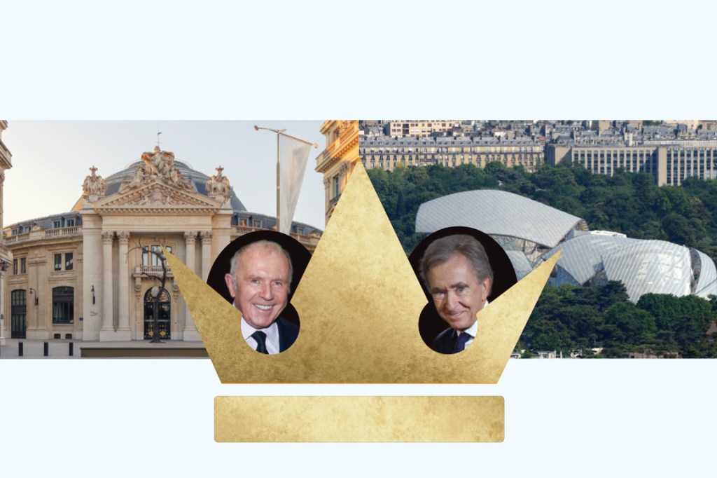 François Pinault and Bernard Arnault's Dueling Museums in Paris