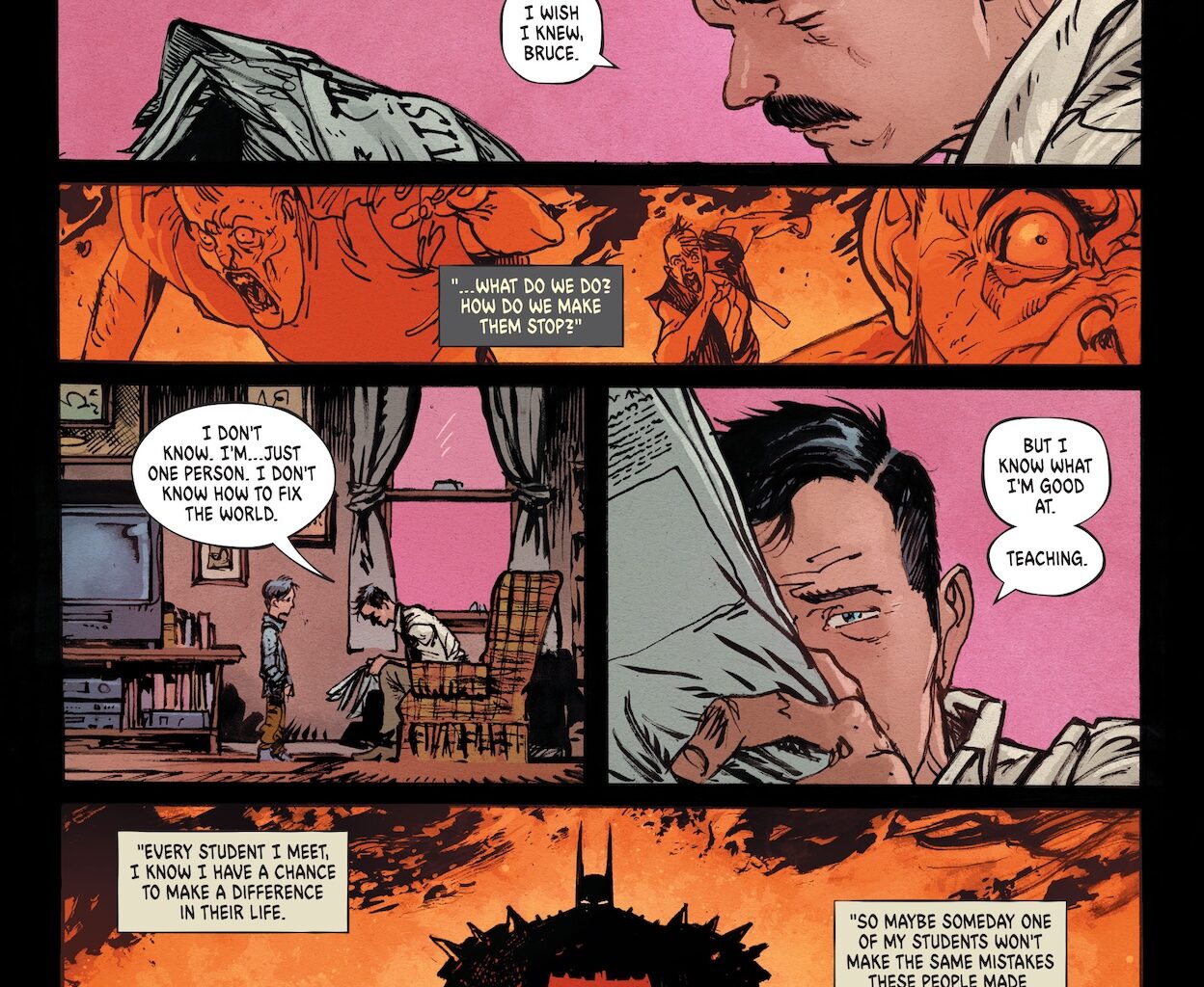 Interior preview page from IMPERIAL #4 MARCO CHECCHETTO COVER