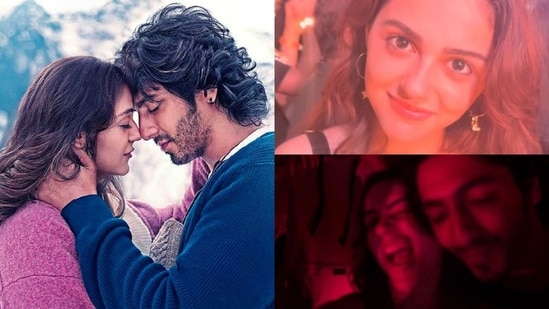 Ahaan Panday takes internet by storm with his and Aneet Padda's pictures from Coldplay concert together.