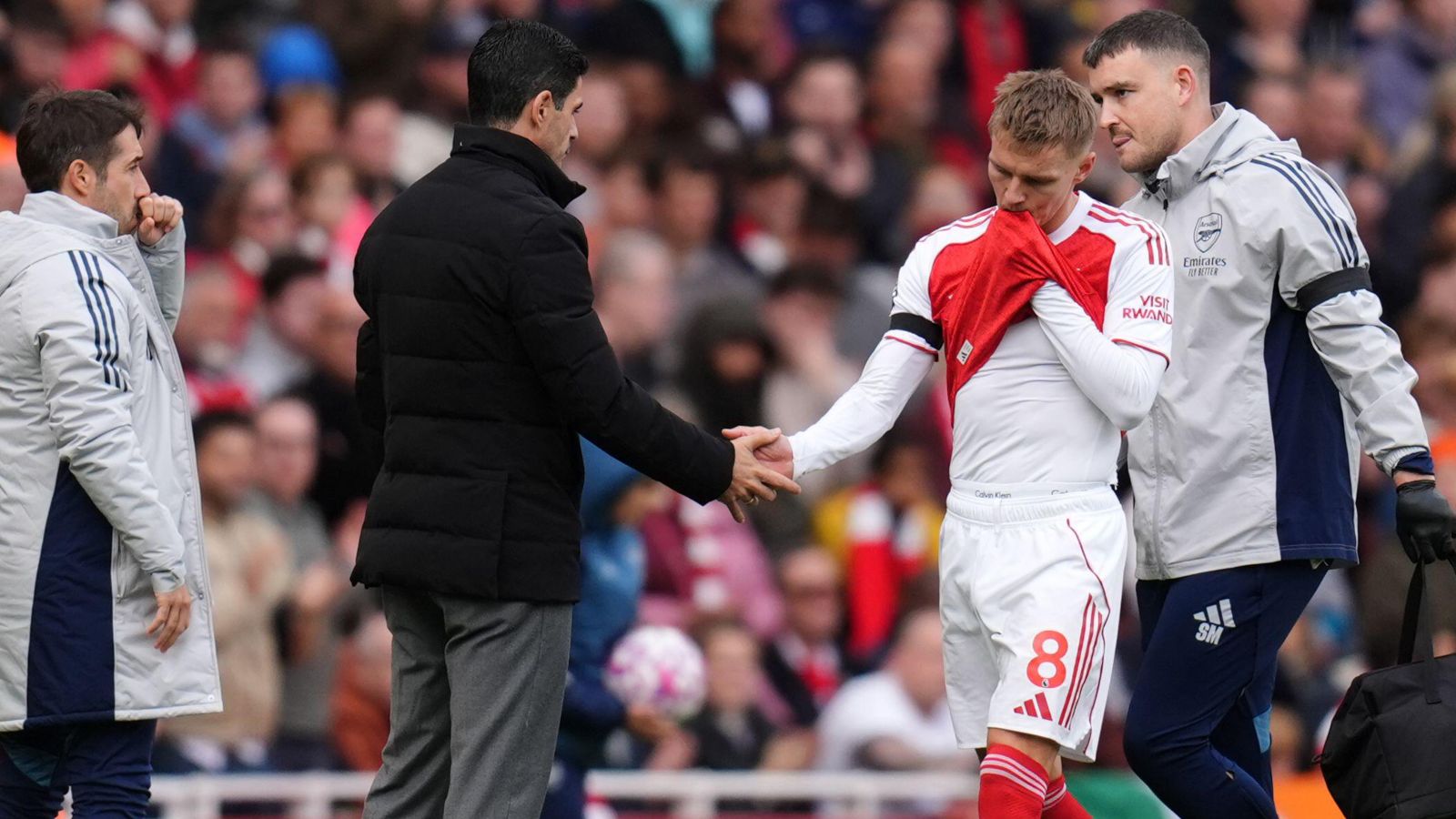 Arsenal pray for game-changing reprieve as new Arteta experiment confirms turning point in PL title boost