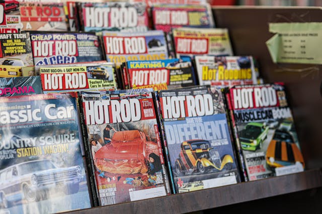 Autobooks Aerobooks store burbank california hot rod mags