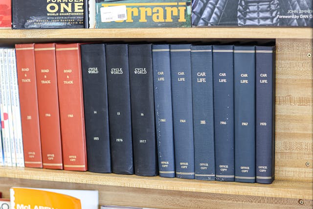 Autobooks Aerobooks store burbank california car life cycle world road track