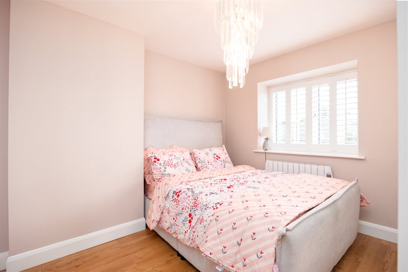 The property has two bedrooms