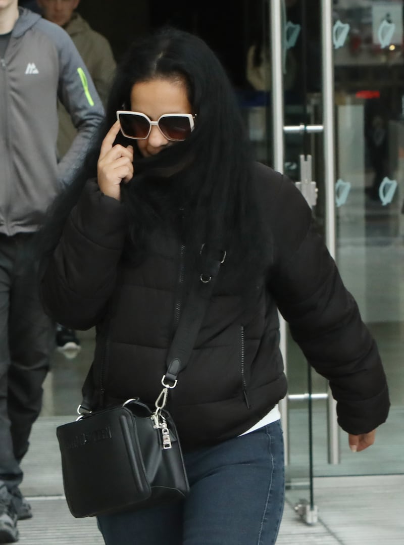 Lucia Istokova at the Central Criminal Court.
Photograph: Collins Courts