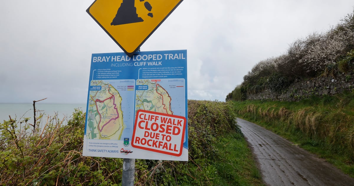 Responsibility for Bray-Greystones cliff walk may be taken off council, meeting hears – The Irish Times