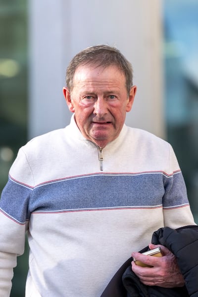 Thomas Butler, who gave evidence in the DJ Carey sentence hearing, pictured at the Criminal Courts of Justice in Dublin on Friday. 
Photograph: Tom Honan
