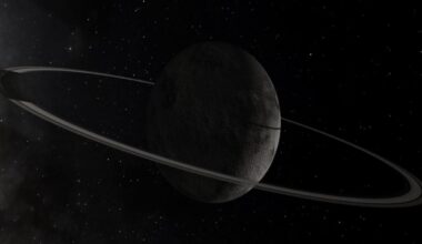 A Small World in the Outer Solar System Might Be Forming Rings Before Our Very Eyes