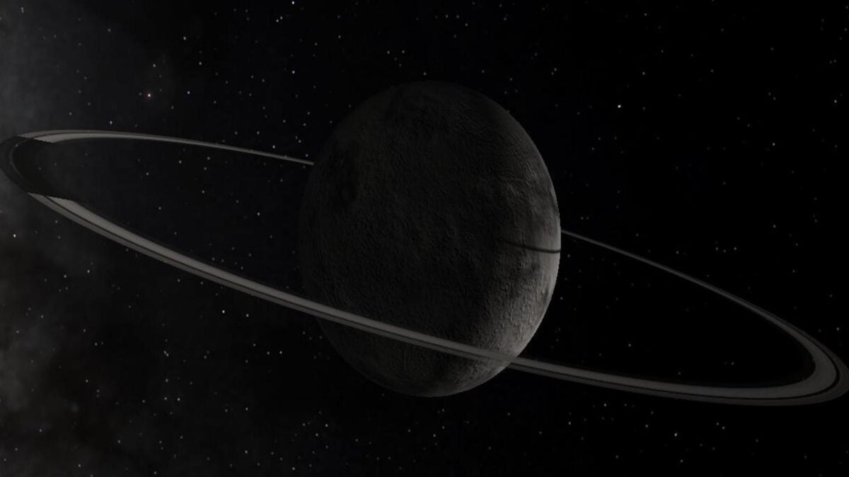 A Small World in the Outer Solar System Might Be Forming Rings Before Our Very Eyes