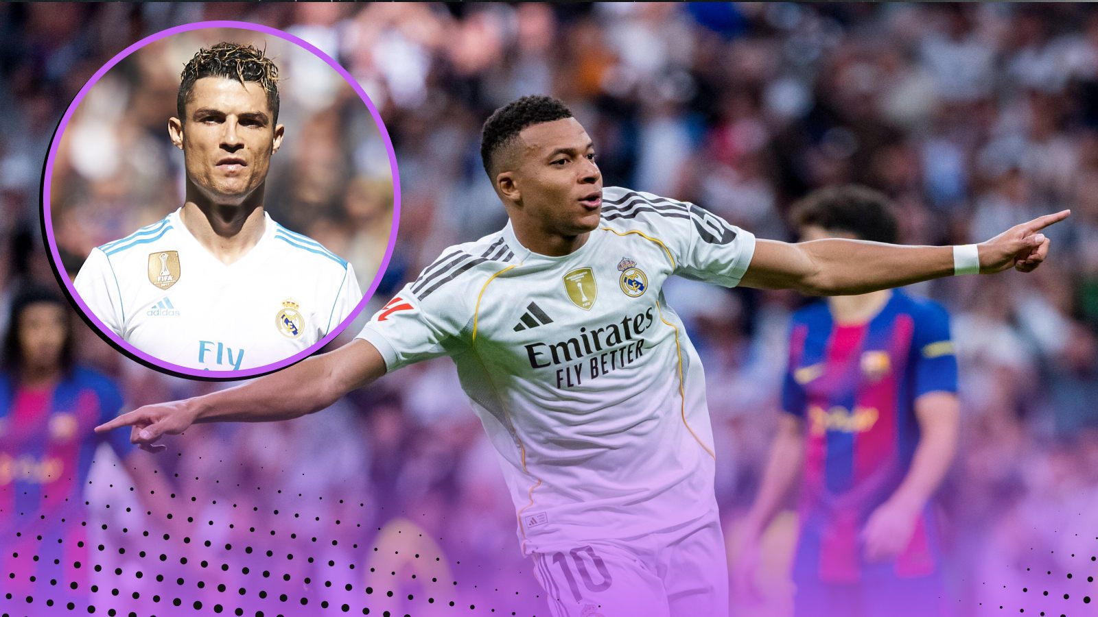 Cristiano Ronaldo never achieved what Mbappe just did vs Barca