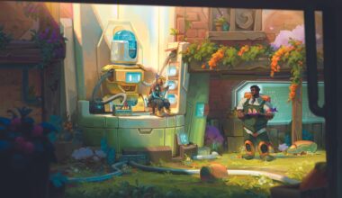 This artist blends cosy Animal Crossing vibes with impressionism