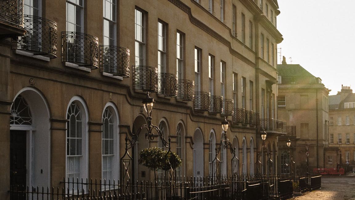 A Regency flat in Bath with a quietly poetic interior
