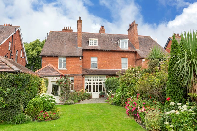 Rear of house and garden