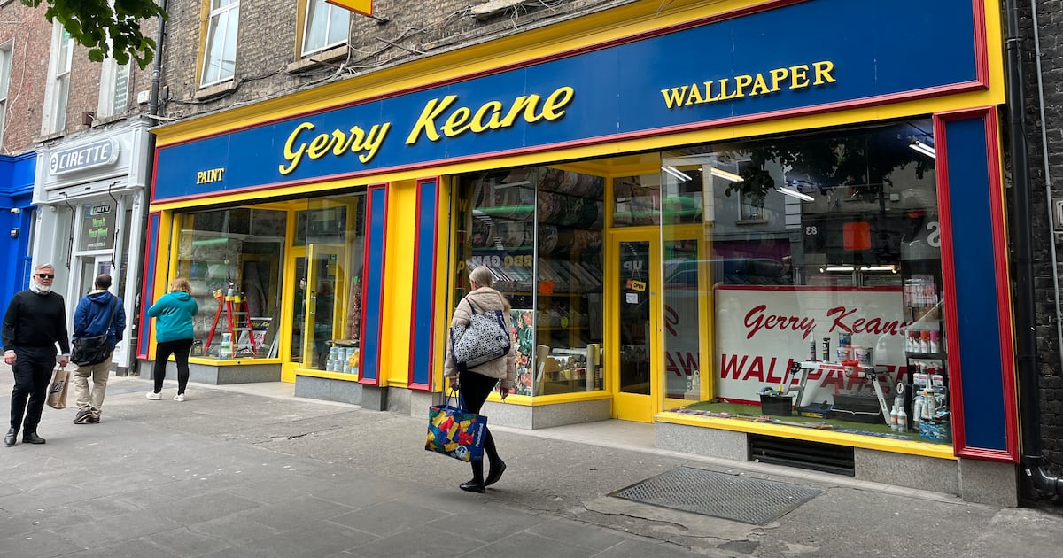 After 53 years on Talbot Street, Dublin city’s last wallpaper shop prepares to close – The Irish Times