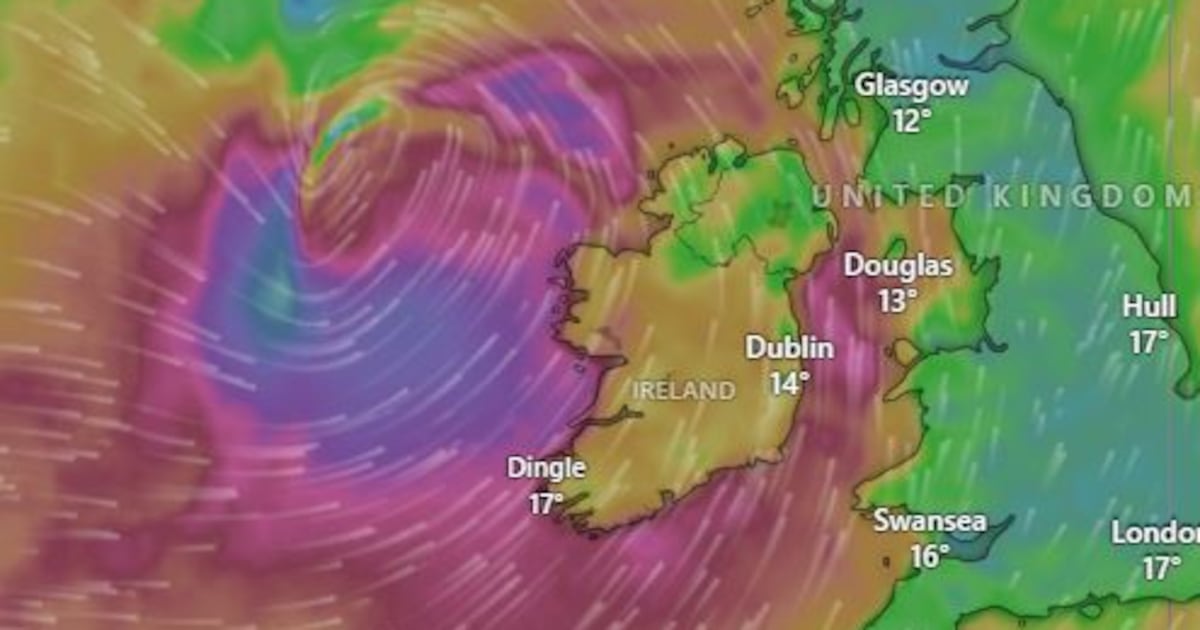 Weather warnings in force for 14 counties, including orange alert for Kerry - The Irish Times